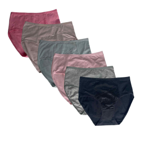 Pack 6 slips femme S 10